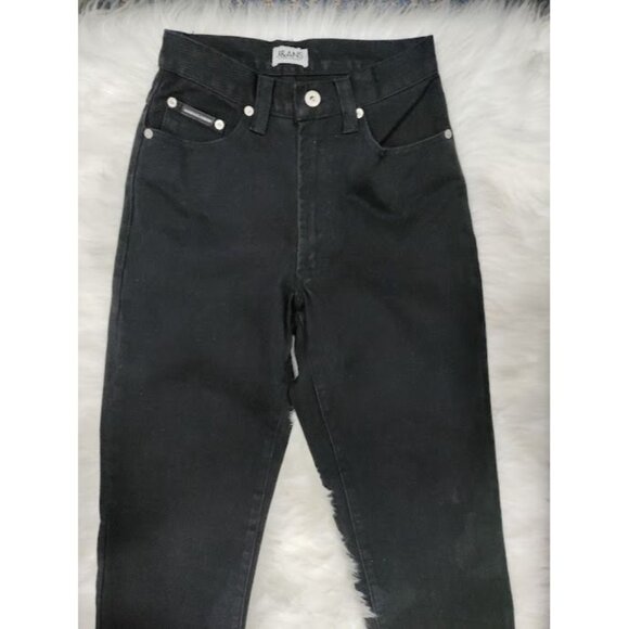 J&ANS Dolce&Gabbana Pants Black Denim High Rise Straight Leg Slim Fit 0/XS - Picture 11 of 11